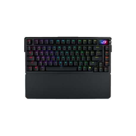 Tipkovnica ASUS ROG Azoth Extreme Wireless, ROG NX Red, PBT, OLED, RGB, USB, BT, US