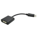 Roline VALUE adapter/kabel DisplayPort - DVI, M/F, 0.15m