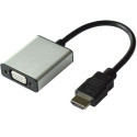 Roline VALUE adapter/kabel HDMI - VGA+Audio, M/F, (Stereo), 0.15m