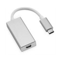 Roline adapter USB-C - Mini DisplayPort v1.2, M/F, 0.1m