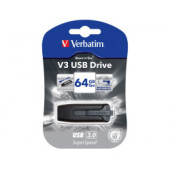 Verbatim V3 64GB USB3.2 Gen1, crni