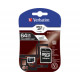 Verbatim memorijska kartica Micro Secure Digital (XC) 64GB Class 10 + adapter, Blister Pack