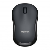 Logitech M220 Silent bežični optički miš, crna