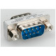 Roline adapter DB9 M/M (mini Gender Changer)