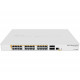 Mikrotik Cloud Router Switch CRS328-24P-4S+RM, 800 MHz CPU, 512MB RAM, 24×G-LAN (all PoE-out), 4xSFP+, RouterOS L5/SwitchOS