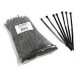 NaviaTec cable tie black 150 x 3.6, 100pcs