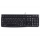 Logitech K120 OEM tipkovnica, USB, crna (920-002642)