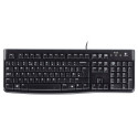 Logitech K120 OEM tipkovnica, USB, crna (920-002642)