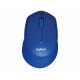 M330 silent plus BLUE wireless mouse