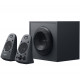 Logitech Z625 set zvučnika 2.1 kanali 200 W Crno