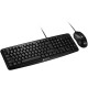 CANYON USB standard KB, water resistant AD layout bundle with optical 3D wired mice 1000DPI black