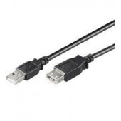 NaviaTec USB 3.0 A plug to A jack 5m Black