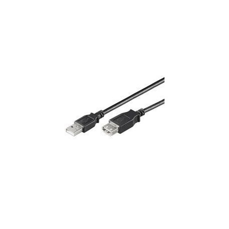 NaviaTec USB 3.0 A plug to A jack 5m Black